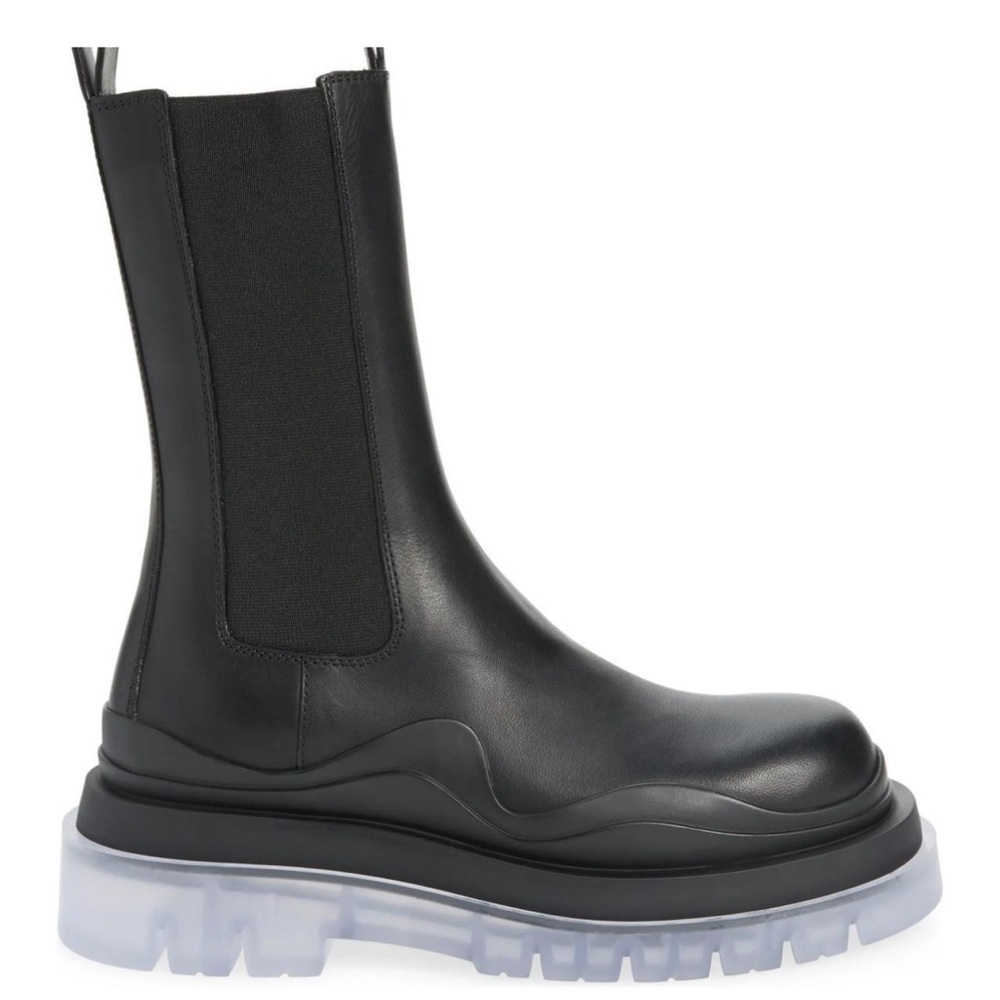 Bottega Venetta Tire Clear Sole Chelsea Boot